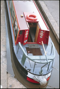 cruiser stern to a narrowboat